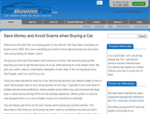 Tablet Screenshot of carbuyingtips.com